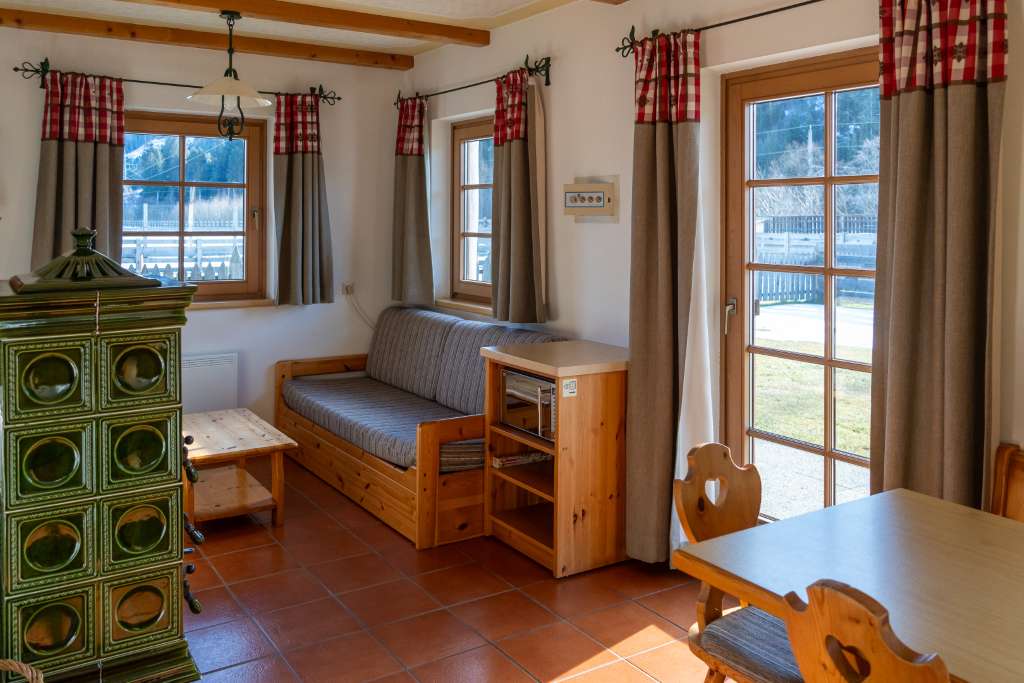 Feriendorf Hochpustertal Wohnzimmer