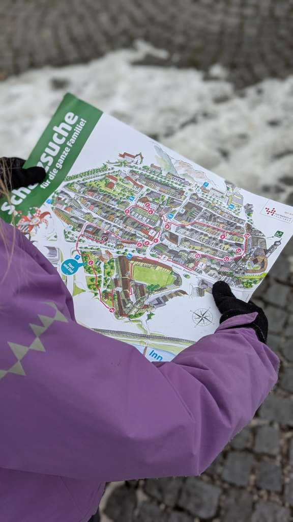 Rätselrallye Hall Wattens mit Kindern