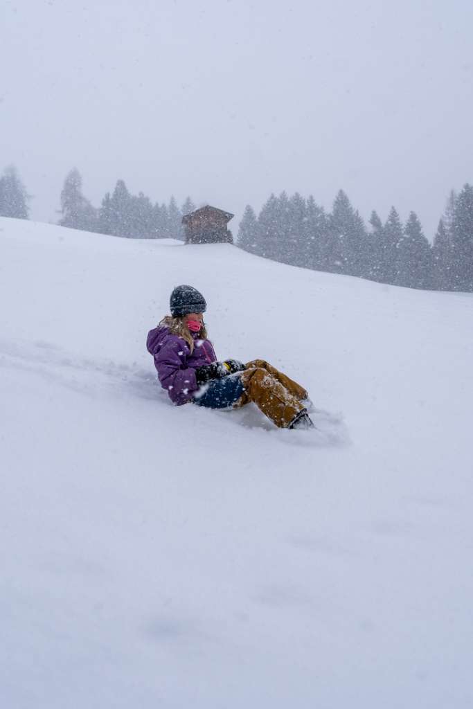 Winterwanderung mit Kindern Hochpustertal