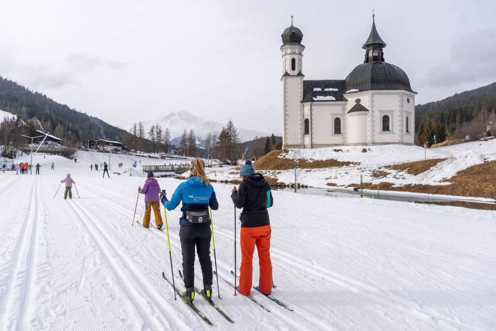 Langlaufen in Seefeld Kurs Langlaufschule Rückenwind