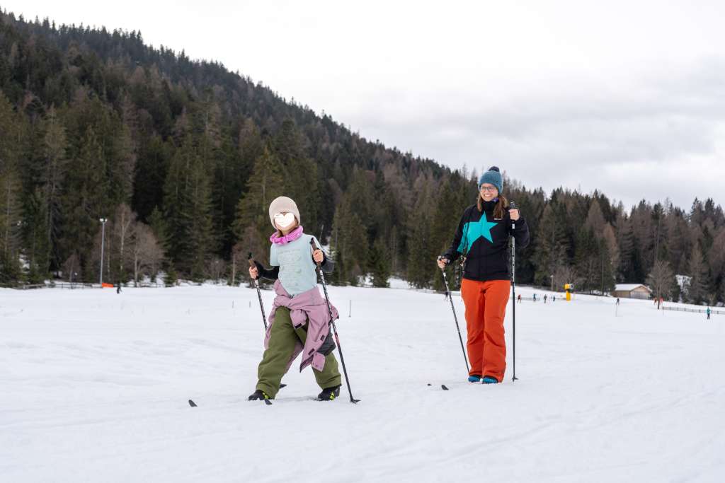 Seefeld mit Kindern Langlaufen in Seefeld
