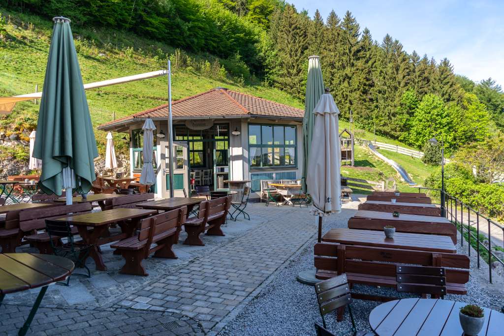 Terrasse Duftbräu Samerberg