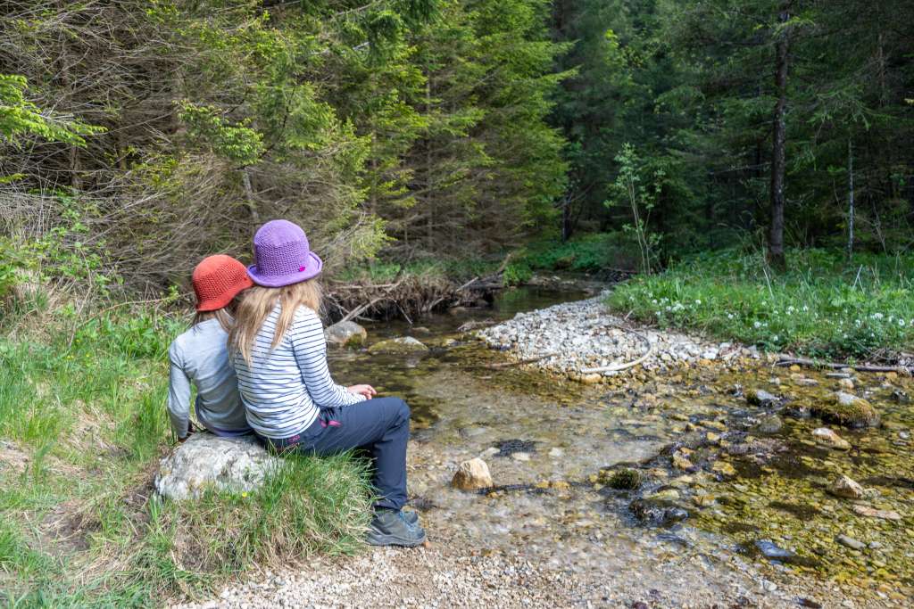 Wandern am Fluderbach Samerberg