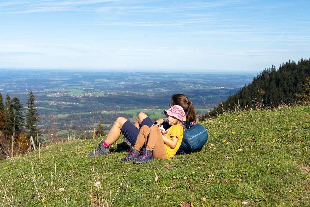Wandern am Samerberg mit Kindern Alrunde