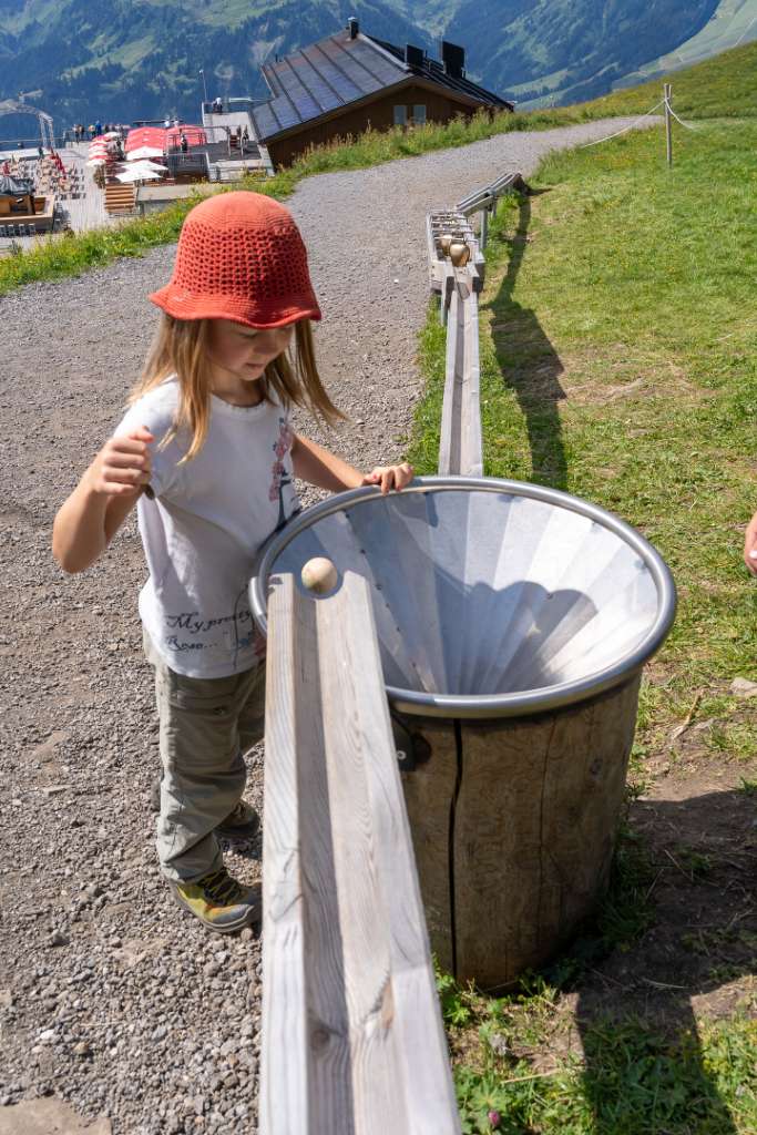 Didis Kugelabenteuer Holzkugelbahn am Diedamskopf