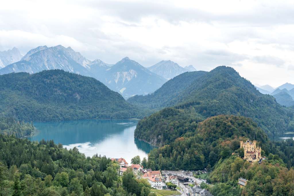 Alpesee und Schloss Hohenschwangau