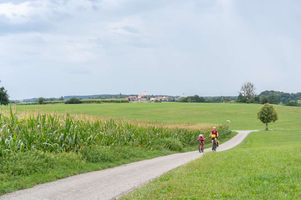 Lechradweg für Familien Schongau nach Landsberg am Lech