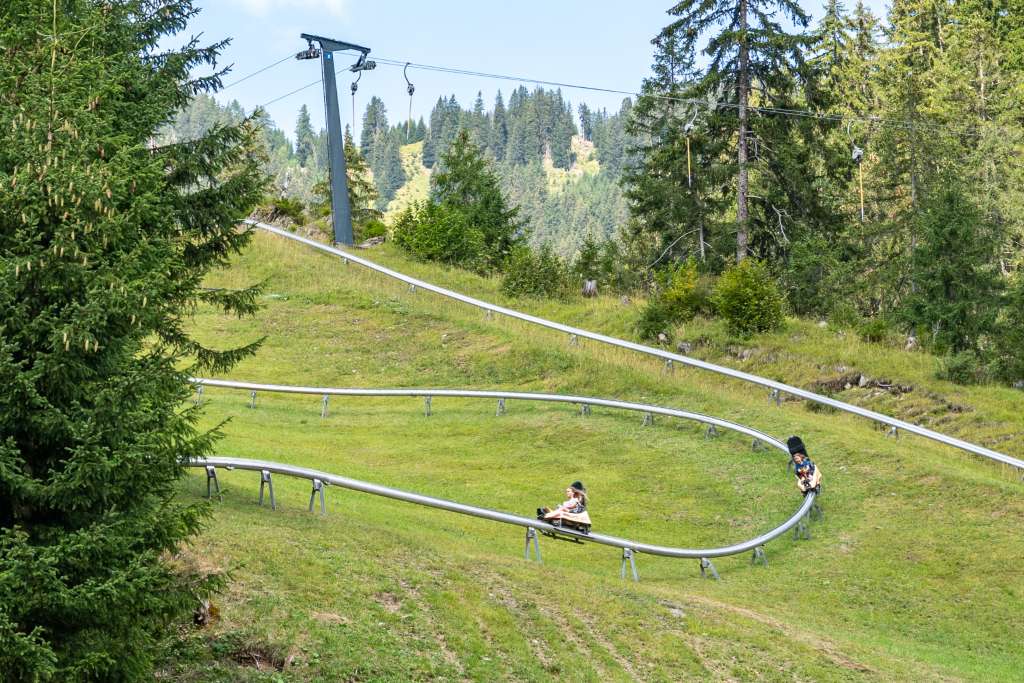 Sommerrodelbahn Wally-Blitz in Elbigenalp