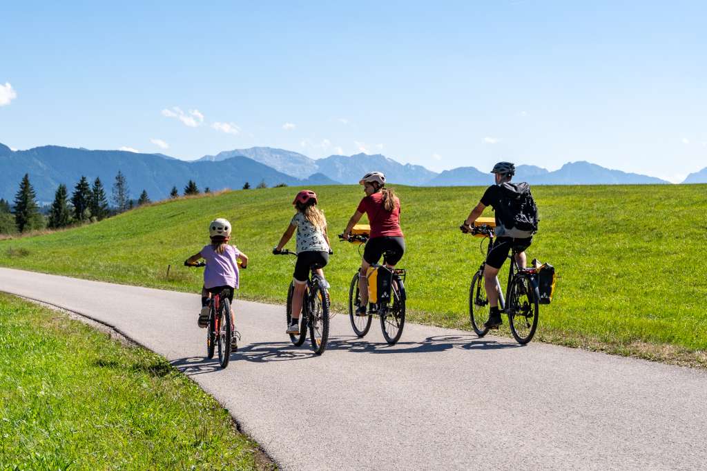 Lechradweg im Voralpenland