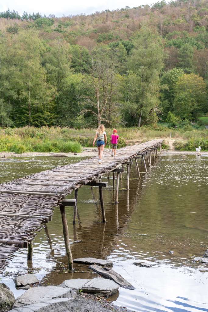 Pont de Claies Tal der Semois mit Kindern