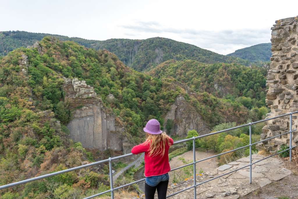 Ausflugstipp Ahrtal mit Kindern Burgruine Are