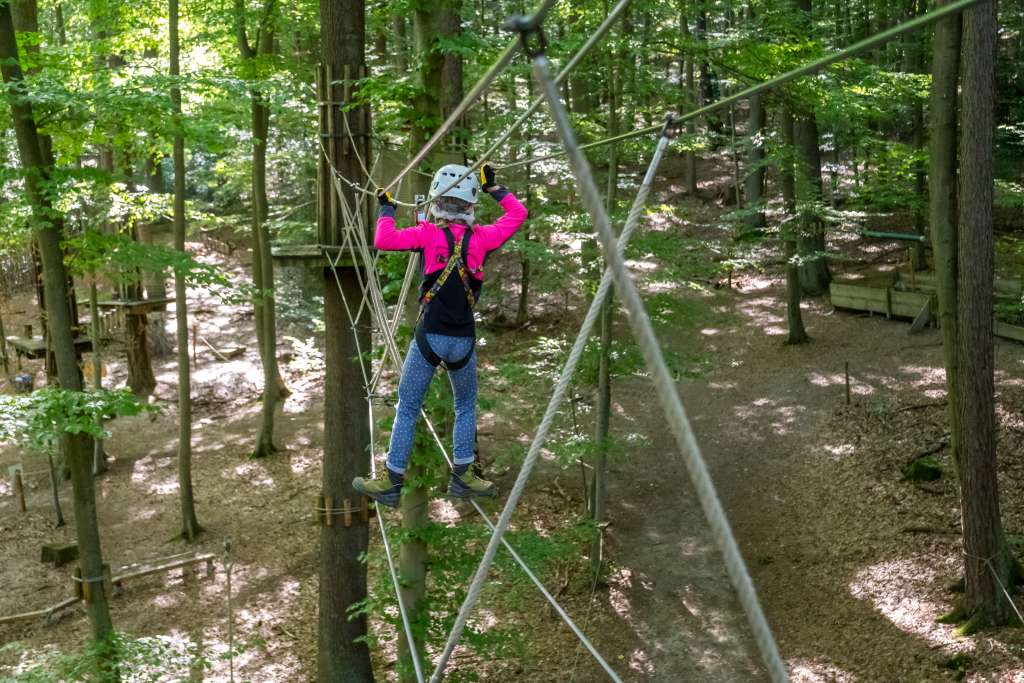 Ausflugstipp Ahrtal mit Kindern Waldkletterpark Bad Neuenahr