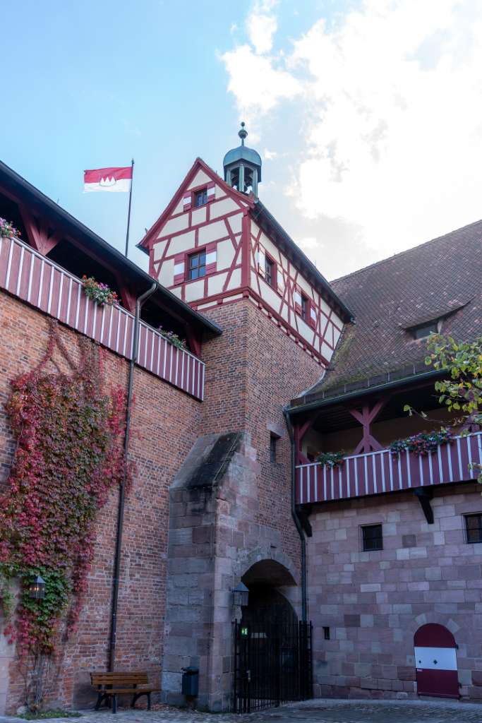 Die Kaiserburg in Nürnberg