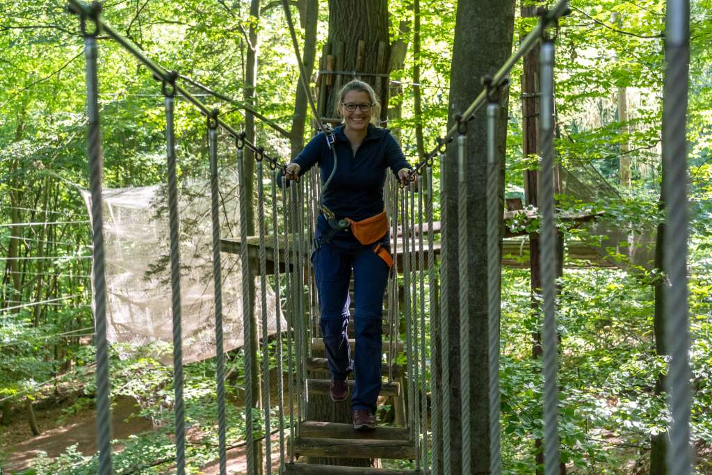 Highlight Urlaub Ahrtal Waldkletterpark Bad Neuenahr