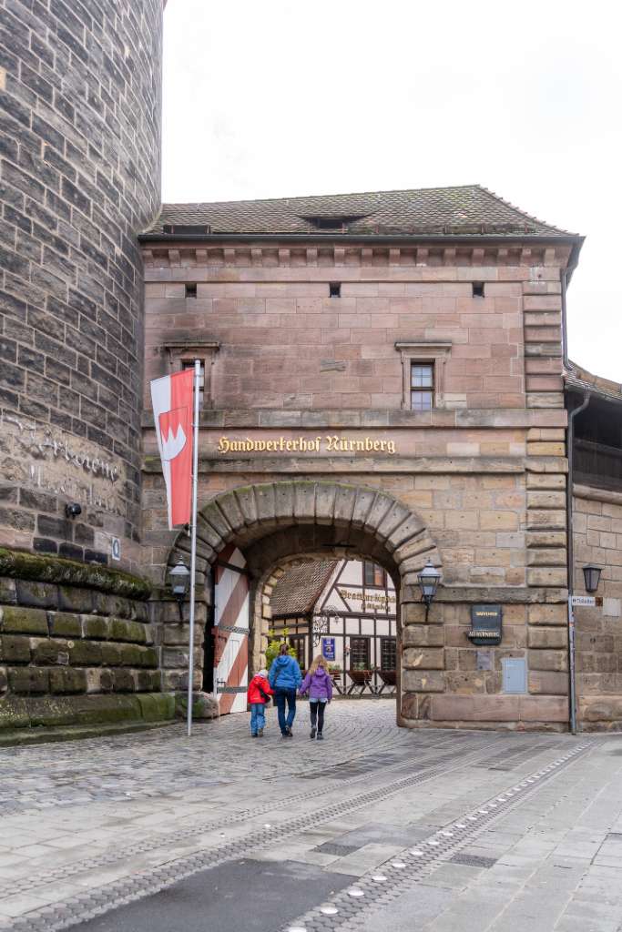 Nürnberg mit Kindern Handwerkerhof